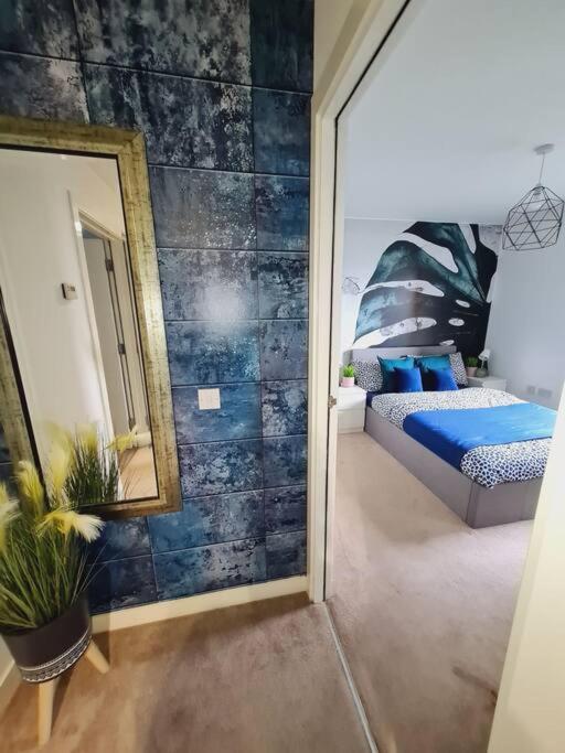 Stylish 2 Bedroom Apartment / Free Gated Parking Glasgow Kültér fotó